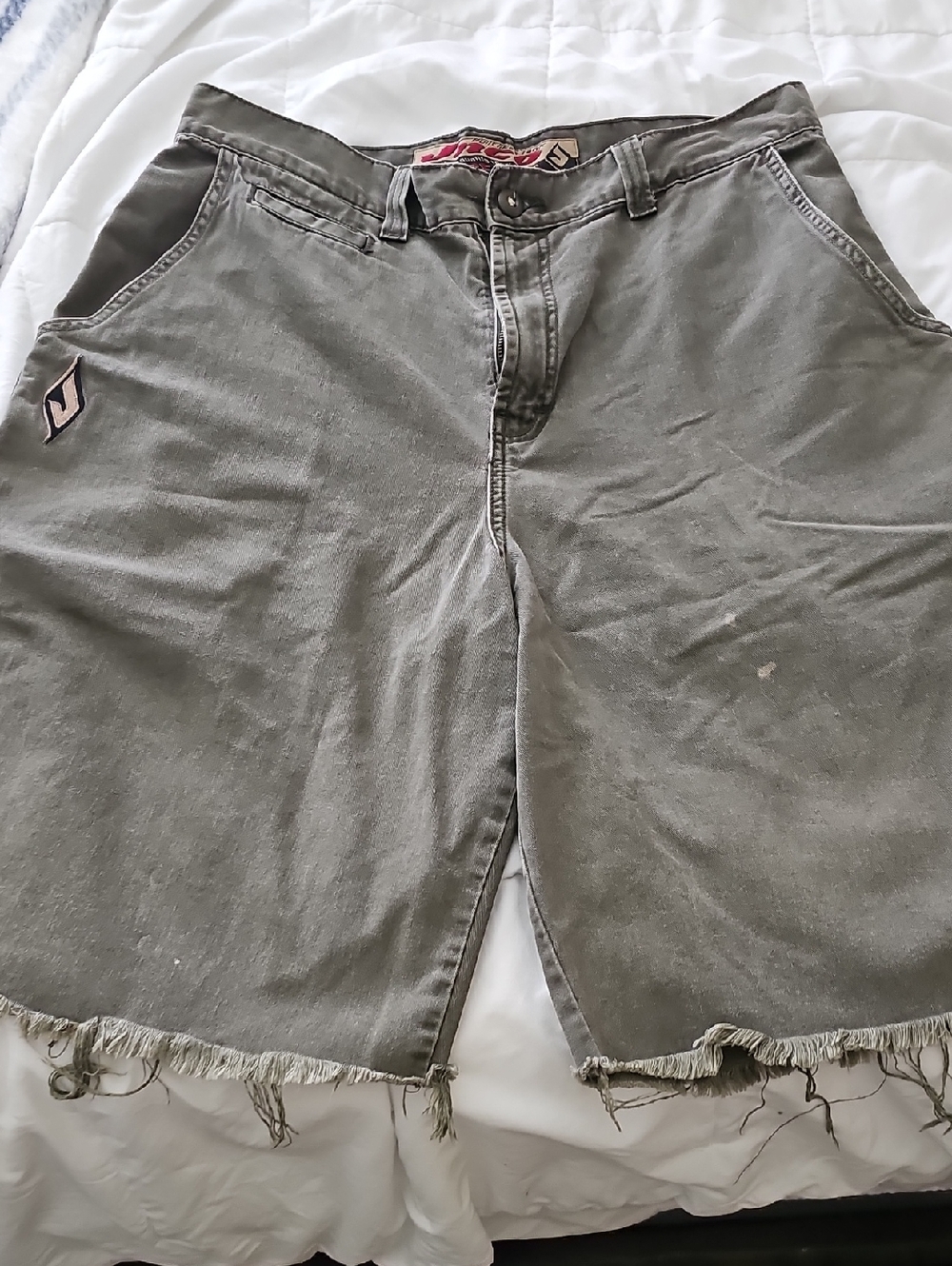 JNCO  Vintage Cotton Shorts with Branded Waist Label SUPER TWILL.